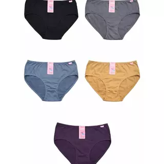 203 กางเกงในคละสี 10 ตัว สีโทนสุภาพ ใส่สบาย ถูก ทน ABN Underwear ผู้หญิง เสื้อผ้า Clothing กางเกง မ ိ