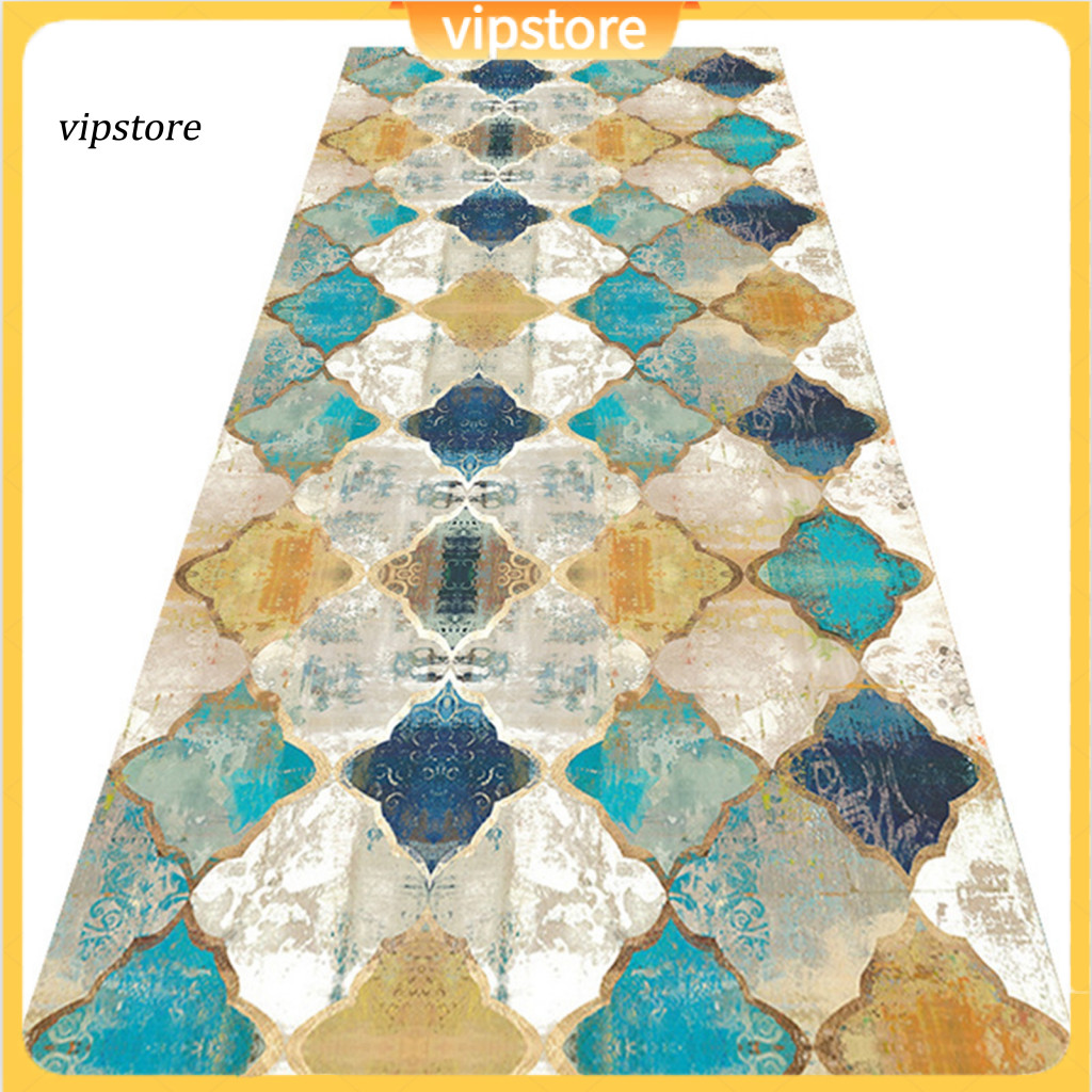 08mx1m/09mx1m/1mx1m/12mx1m เรขาคณิตโมร็อกโกสไตล์ชาติพันธุ์พรมเช็ดเท้าพรม