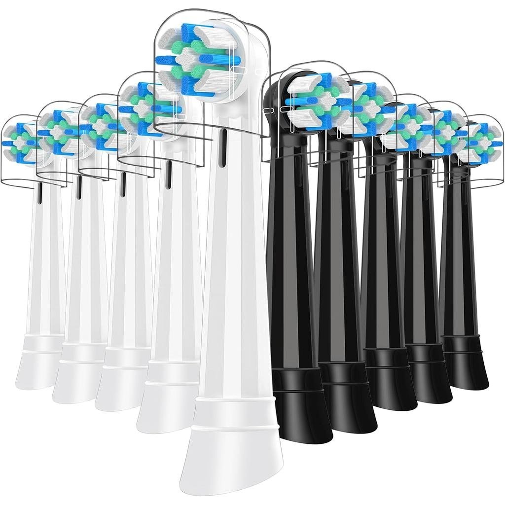 10 ชิ้น iO เปลี่ยนหัวใช้งานร่วมกับ Oral B iO 2 3 4 5 6 7 8 9 10 Deep Clean Series แปรงสีฟันไฟฟ้า, หั