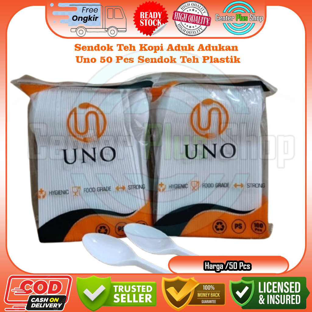 Uno 50 ชิ้นกวนช้อนกาแฟไอศกรีมใสช้อนชาพลาสติกนมสีขาวพุดดิ้งโปร่งใสเค้กไอศกรีมพลาสติกเยลลี่เยลลี่ต่อแพ