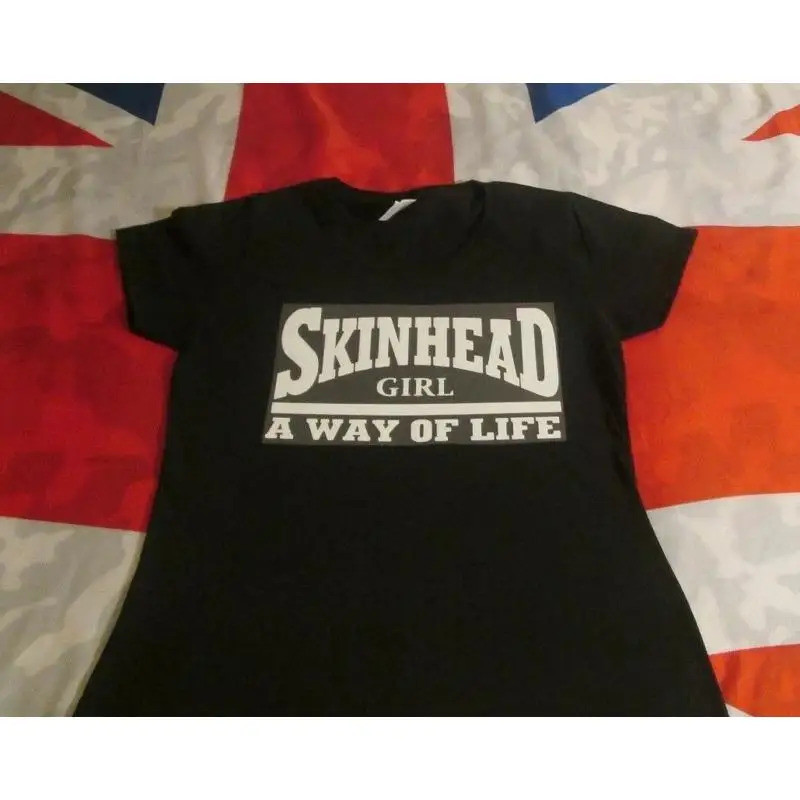 T Shirt Lady Fit Skinhead Girl A Way Of Life