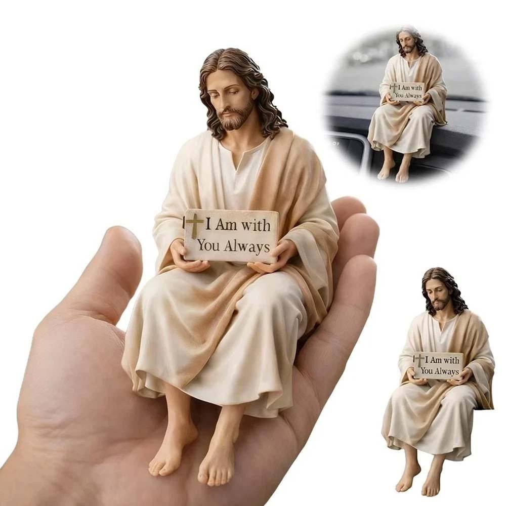 Jesus Resin Desk Companion Figurine Jesus Figurines