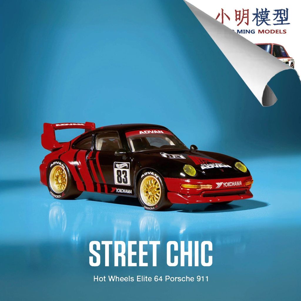 พร้อมสต็อก Hot Wheels Elite 64 Elite porsche 911 gt2 evo 993 porsche คลังสินค้าพร้อมใหม่เอี่ยม