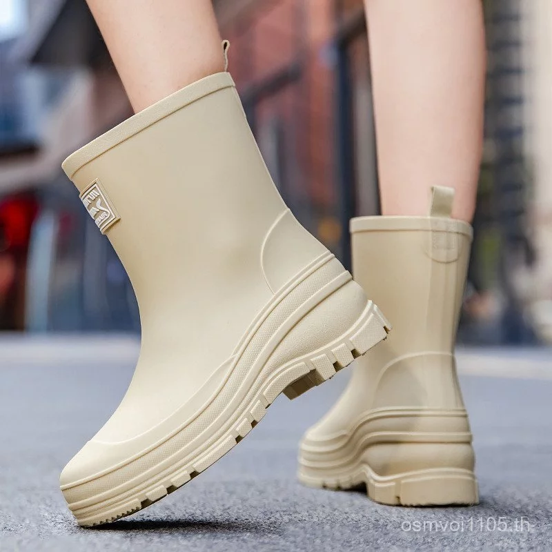 รองเท้าบูทกันฝนผู้หญิง สำหรับตั้งแคมป์และเดินป่า thumbnail 10
