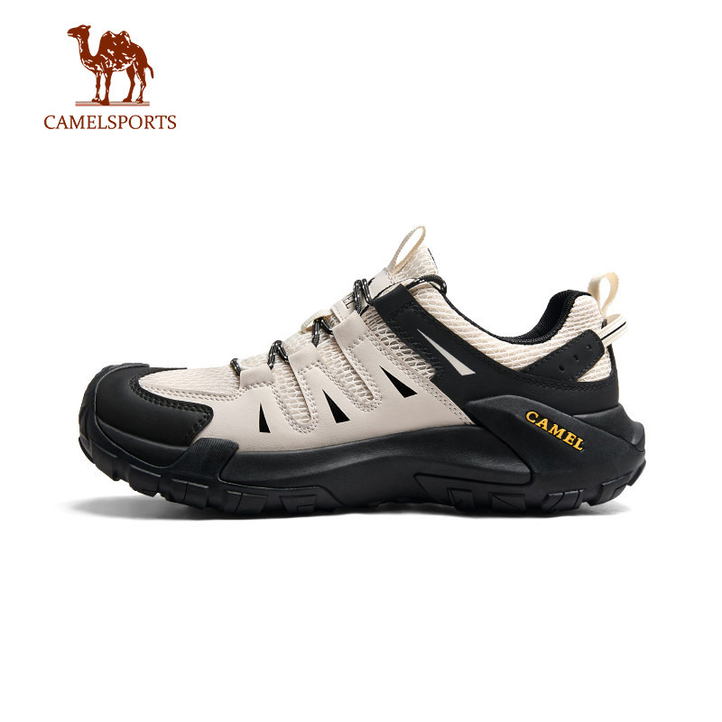 CAMEL SPORTS รองเท้าลำลองตาข่ายระบายอากาศ สำหรับการเดินป่ากลางแจ้ง