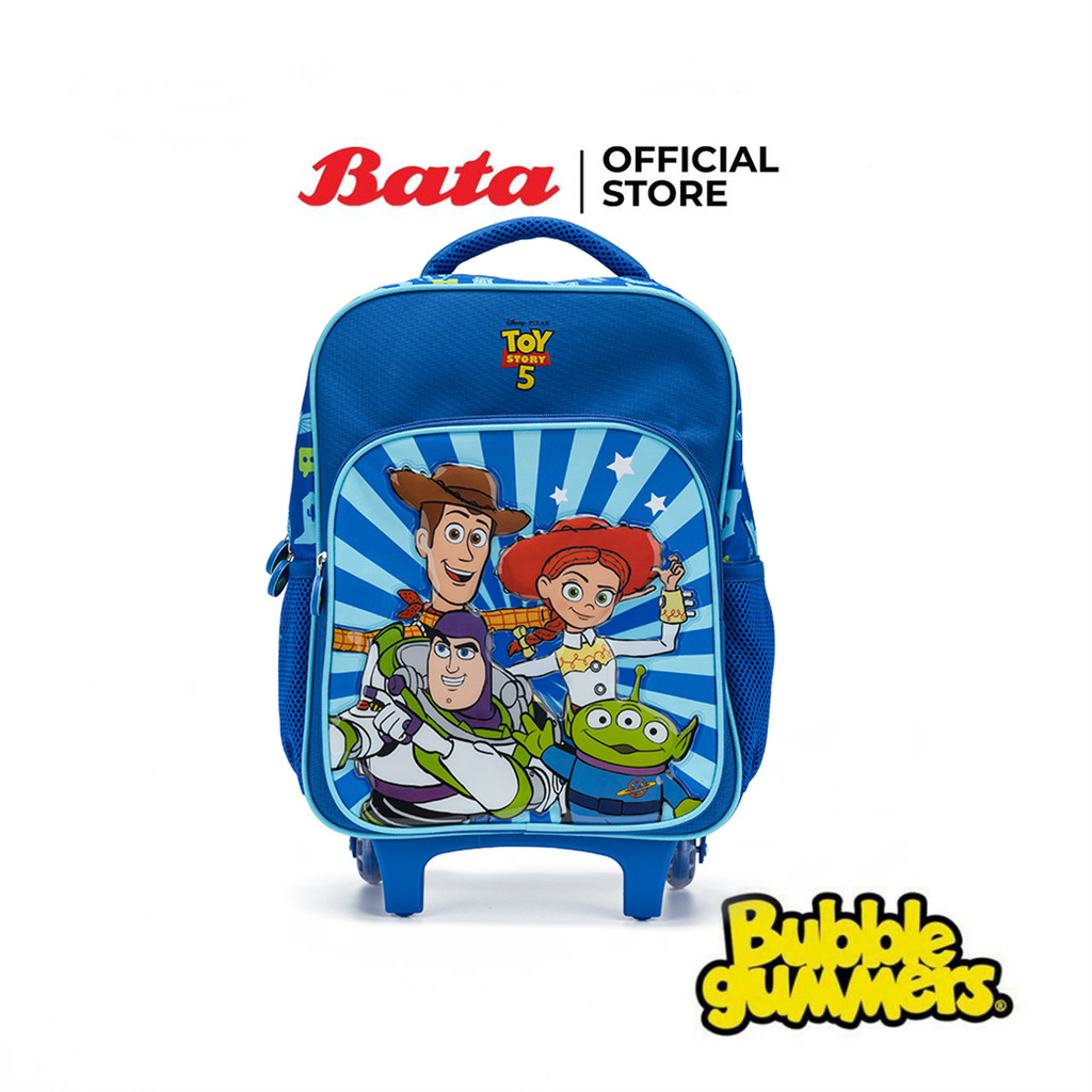 Bata บาจา กระเป๋านักเรียน ล้อลาก ลายทอยสตอรี่ สำหรับเด็กผู้ชาย รุ่น TOYSTORYS26-2 สีน้ำเงิน 9269019