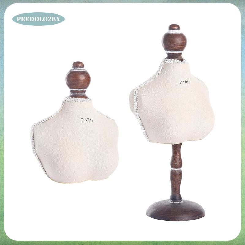 [predolo2bx] ขาตั้งโชว์สร้อยคอหน้าอกสําหรับอุปกรณ์ประกอบฉากภาพยุติธรรมชั้นวาง