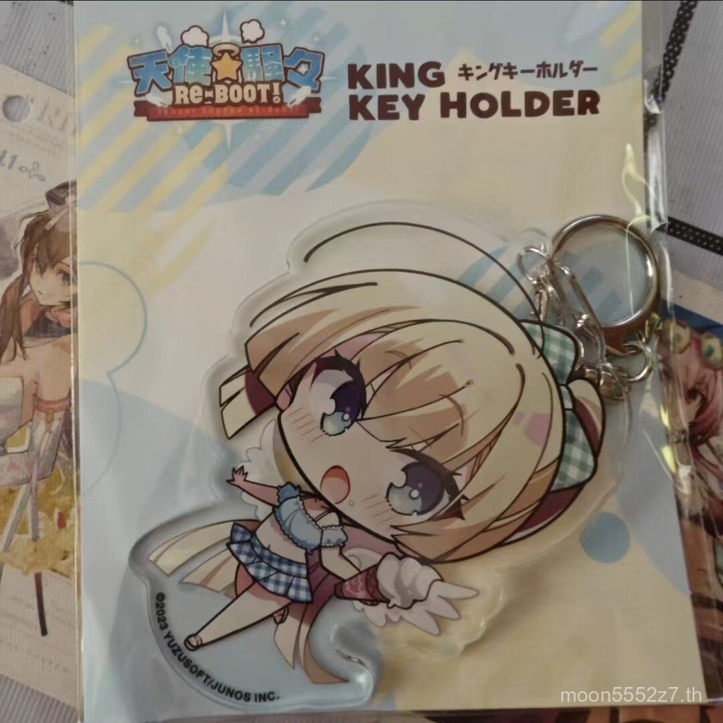 ขายร้อน Angel Disturbing Snow White Love Angel Riot Love ชุดว่ายน้ําพวงกุญแจอะคริลิคสองมิติแฟนฟรี