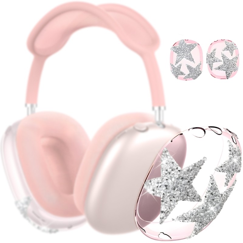 3C Smooth Silicone Earpiece Cover สําหรับหูฟัง Showcasing Unique Sparkling universe Theme และกันกระแ