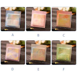 30แผ่นที่มีสีสันดอกไม้ไฟชุดโน้ตเหนียวแผ่นบันทึกแบบพกพานักเรียนสําหรับโรงเรียนสํานักงานดอกไม้ไฟธีมมินิแผ่นโน้ต