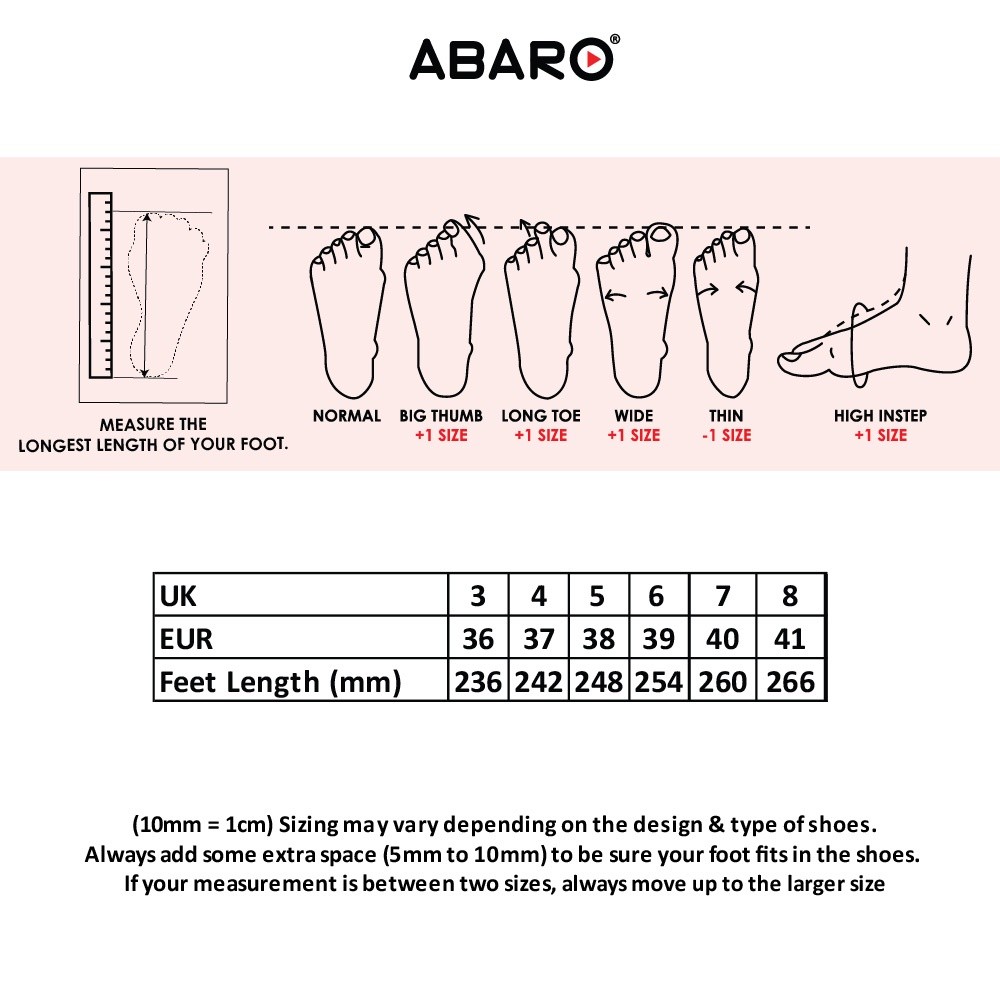 ZA8 ABARO หนังเทียม Comfy FMA650G1 Vion รองเท้าผู้หญิงอย่างเป็นทางการ/Kasut Official Perempuan/Kasut