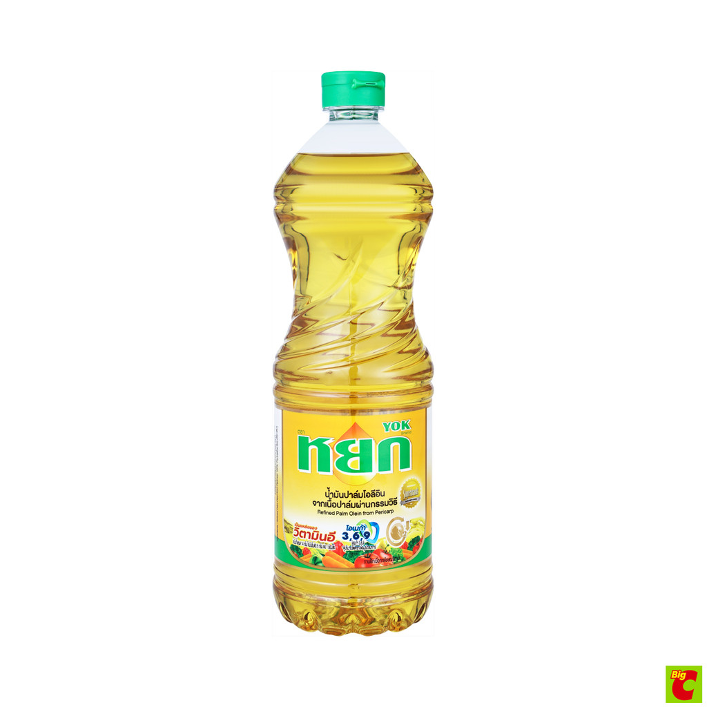 หยก น้ำมันปาล์มแบบขวด ขนาด 1 ลิตร