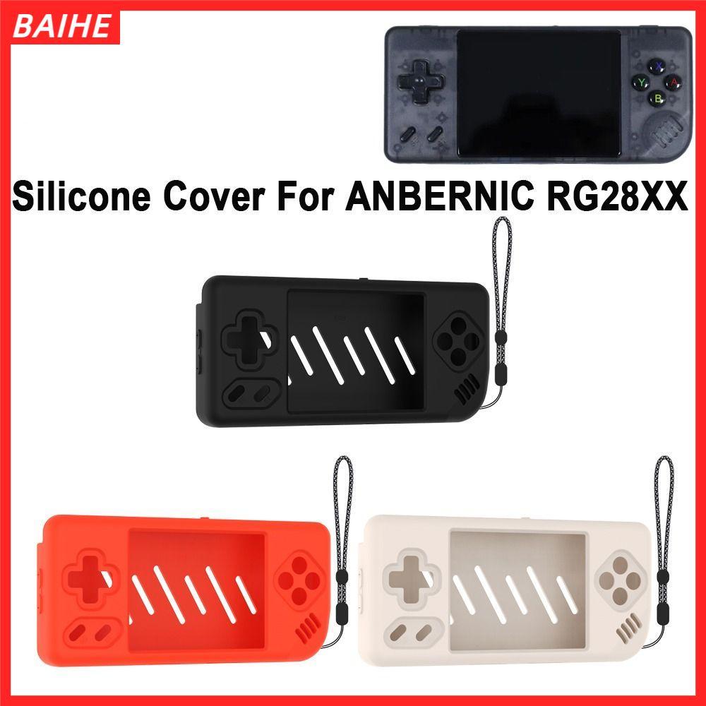 ANBERNIC RG28XX ฝาครอบซิลิโคนป้องกันกันกระแทก กันน้ำ กันรอยขีดข่วน สำหรับเกมมือถือ