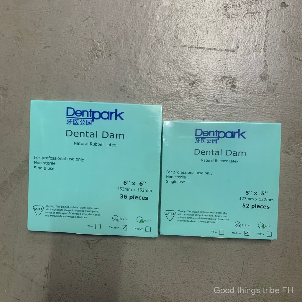 Dental Rubber Dam / Disposable Latex dental Rubber Dam Templat Sheet