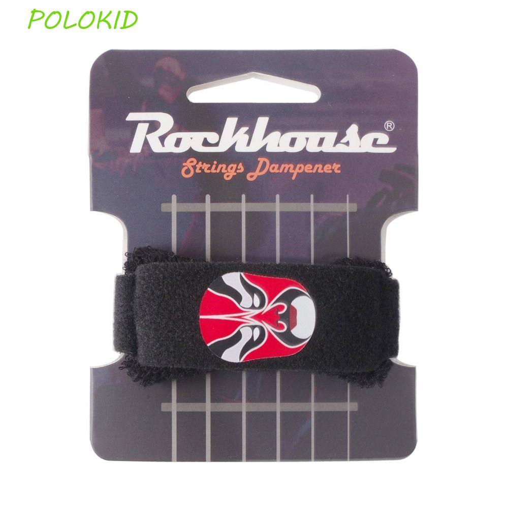 POLOKID Fret Wrap Guitar, Guitar Strap ติดตั้งง่ายเทปคานกีต้าร์, กีต้าร์ Fret Wrap Wrap Noise Damper