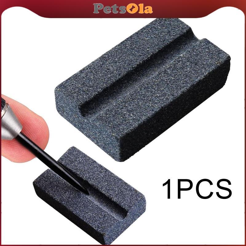 [PETSOLA] Dart Pin Sharpener Set Diamond V Groove Deburring Tool Dart Accessories for Soft Tip Dart 