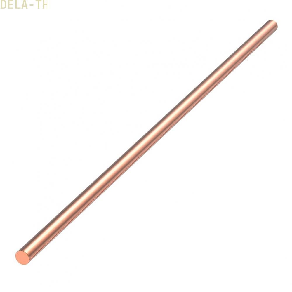 Sculpture Supplies Durable Solid Copper Rods in a Length of 250 mm Width of 6 mm