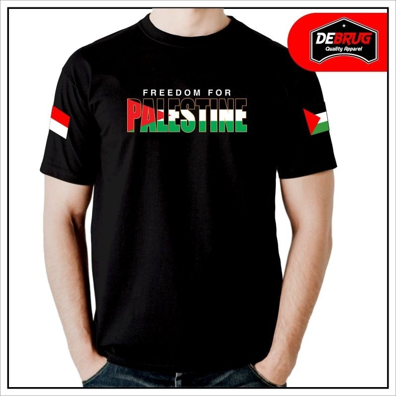 KATUN Freedom เสื้อยืดสําหรับ Palestine Combed Cotton 30s S-XXL