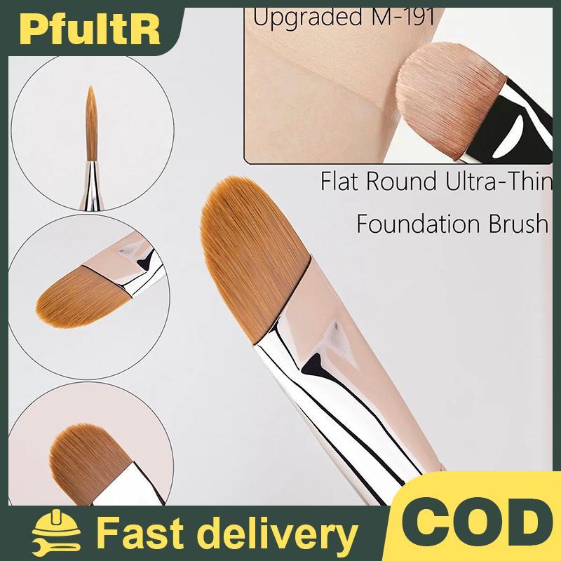 Null แบนรอบ Ultra-thin Foundation คอนซีลเลอร์แปรงแต่งหน้า Professional Contour Liquid ครีมคอนซีลเลอร