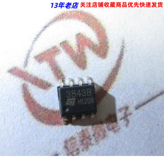 Patch UC3843 ชิปการจัดการพลังงาน LCD SOP-8 โหมดปัจจุบัน PWM Controller