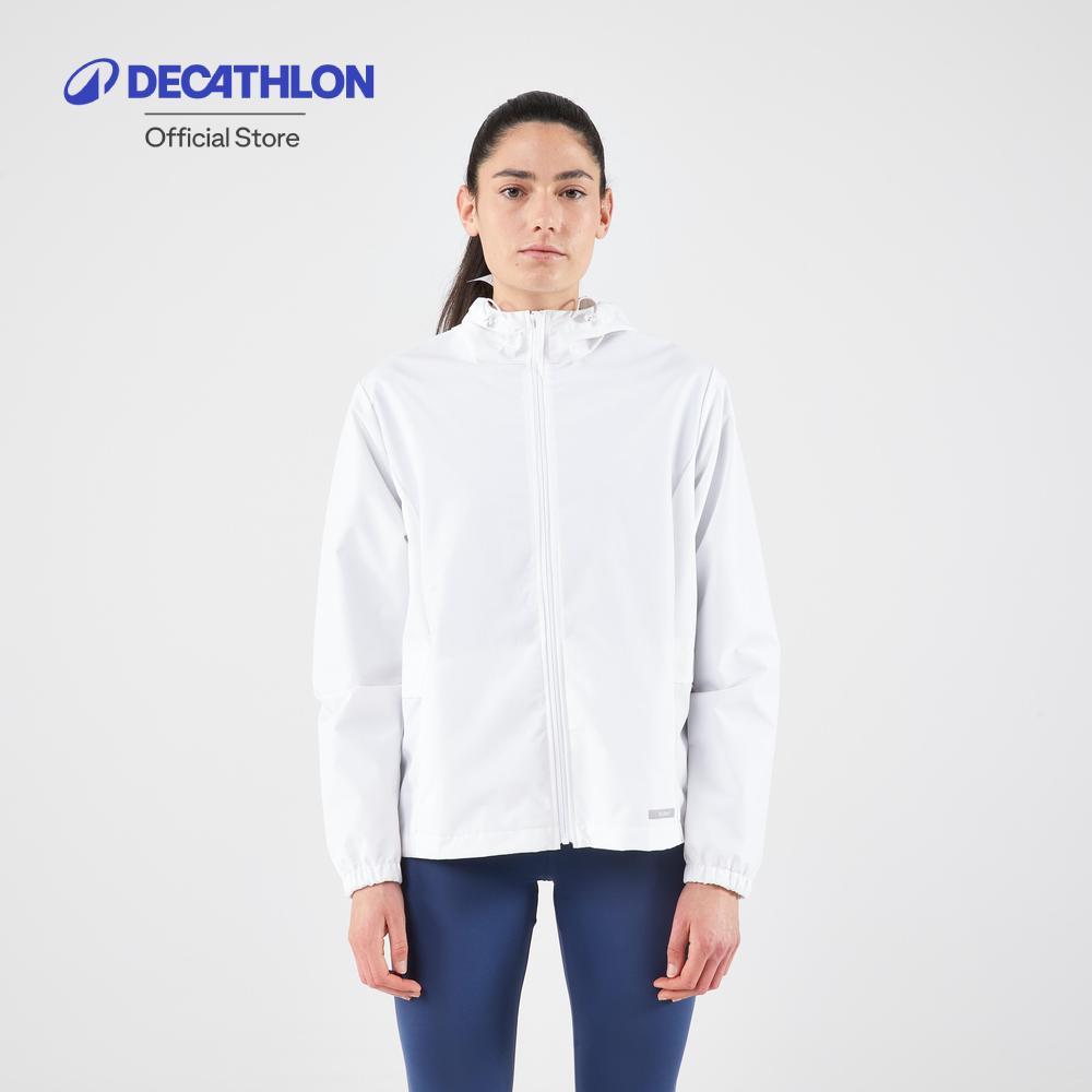 Decathlon Women'S Waterproof Running Jacket - Kiprun เสื้อแจ็คเก็ตกันน้ำใส่วิ่งผู้หญิง รุ่น Kiprun R