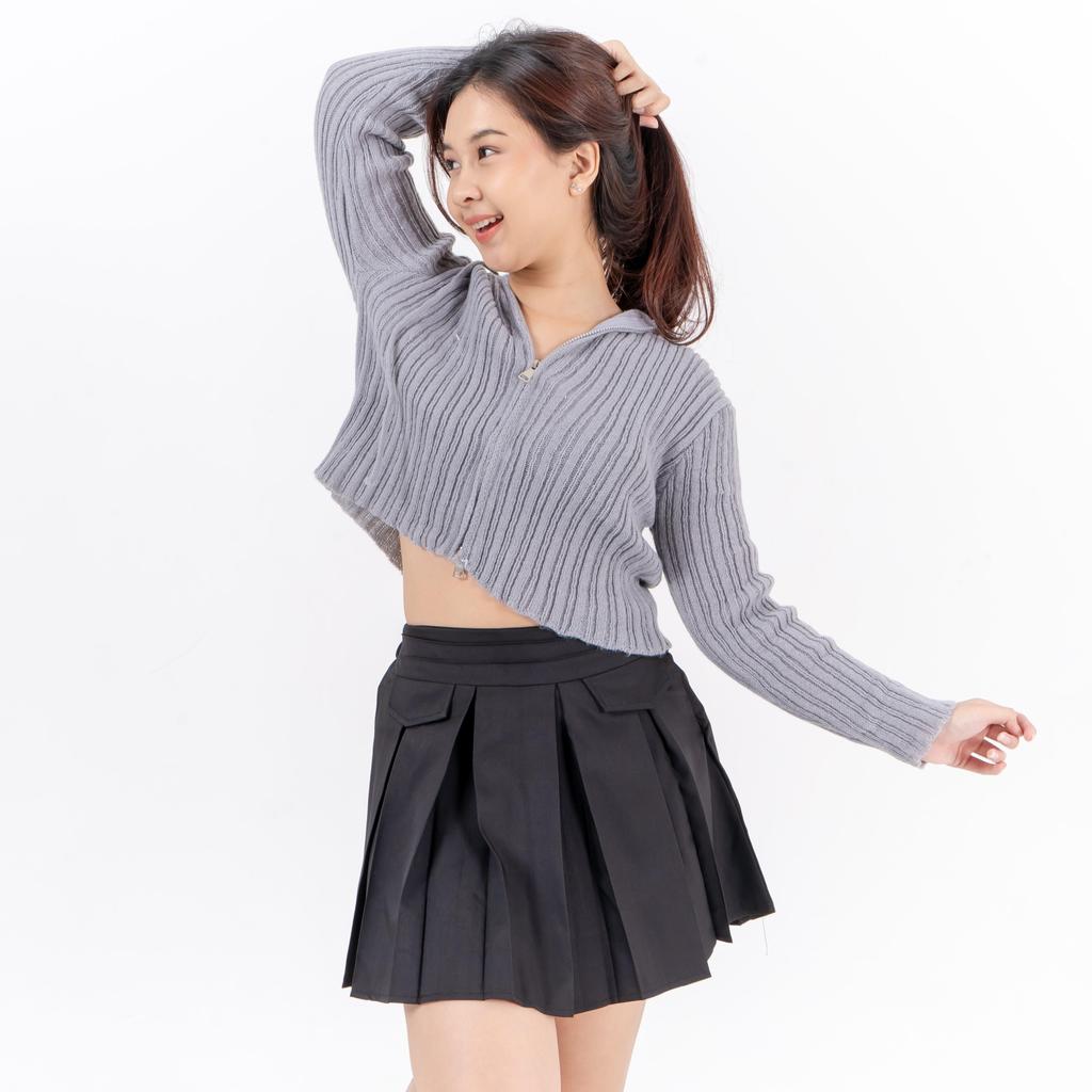 [GURLBUCKET] Tikka Jacket / Jacket / Outer Knit" เสื้อผ้าผู้หญิง"