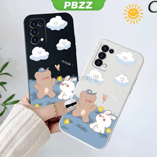 PBZZ เคส oppo reno4 oppo reno 5 reno 4 reno5 เคสโทรศัพท์มือถือ ซิลิโคนนิ่ม ป้องกัน กันชน สําหรับ oppo reno4 5 4 5