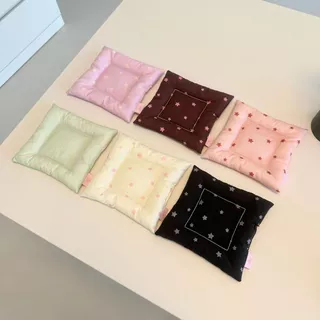 Ins โฮมเมดสีสัน Star Quilted Coaster หลากสี Photo Props แผ่นฉนวนกันความร้อนสี่เหลี่ยมเดสก์ท็อปตกแต่ง
