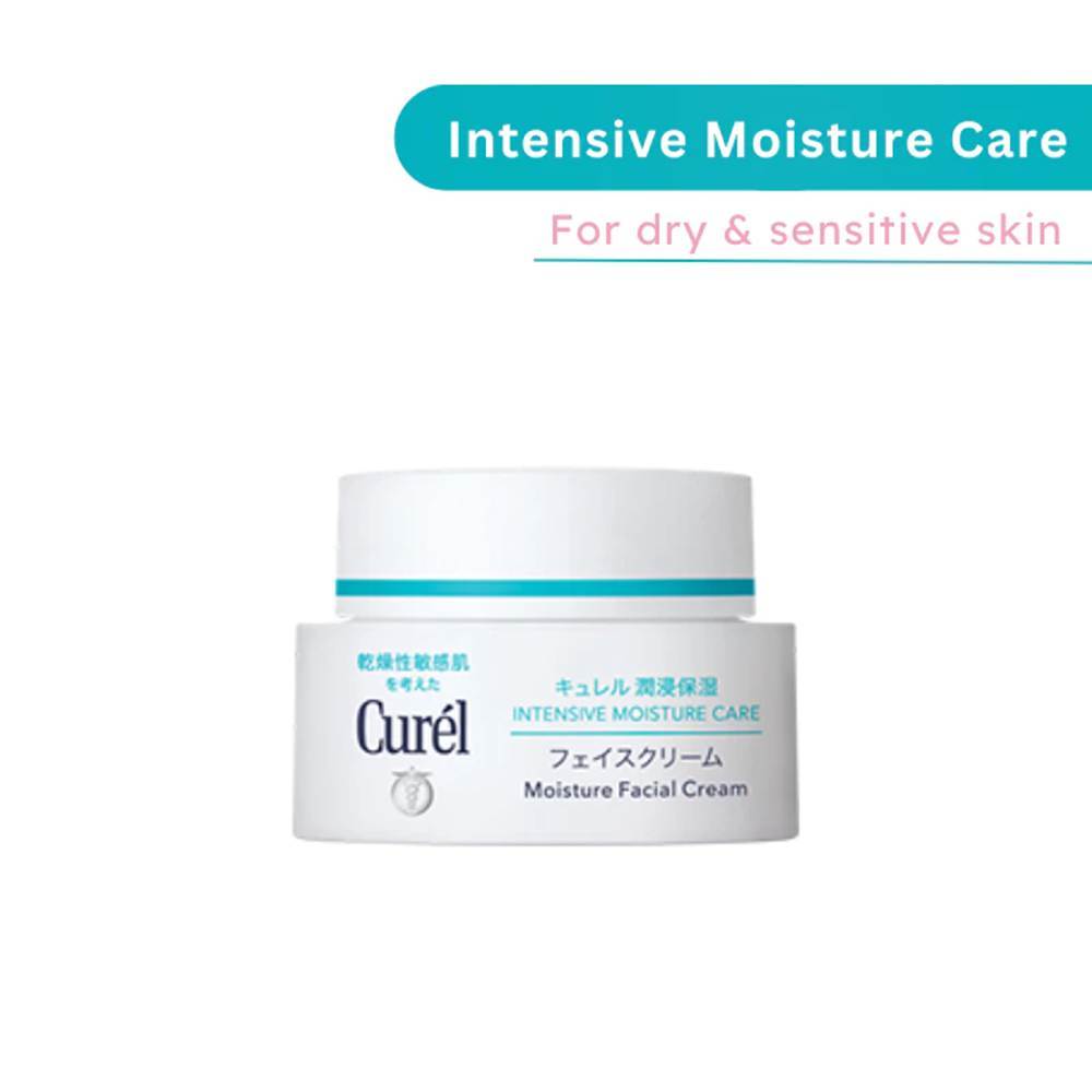 [Ready Stock] Curel Intensive Moisture Care Moisturizer Cream 40g