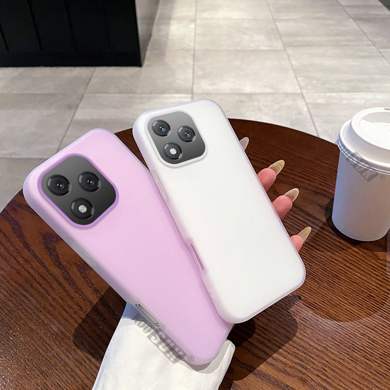 แฟชั่นสําหรับ Honor X8D X9D X7D 2 in 1 Jelly Color Matte ซิลิโคนโทรศัพท์กันกระแทกฝาหลังปลอก