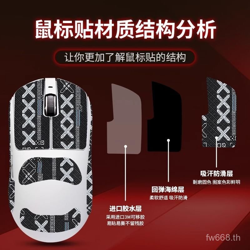 ยอดนิยม ATK Dragonfly A9 Mouse สติ๊กเกอร์กันลื่น A9SE/Plus/PRO/Ultra Foot Sticker...