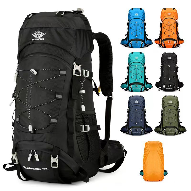 Outdoor sports hiking backpack60Large Capacity2025Autumn backpack for hiking, camping, and travel