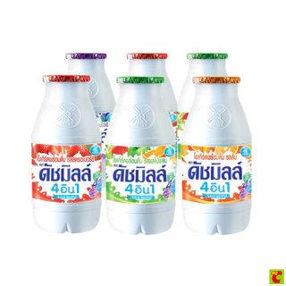 ดัชมิลล์ นมเปรี้ยว รวมรส 100 มล. แพ็ค 6