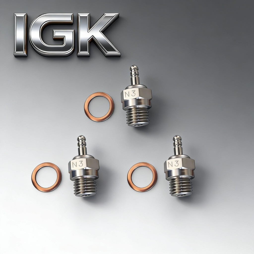 #8 ปลั๊กเรืองแสง N3 N4 70117 สําหรับ HSP 1/8 1/10 RC Nitro เครื่องยนต์รถ