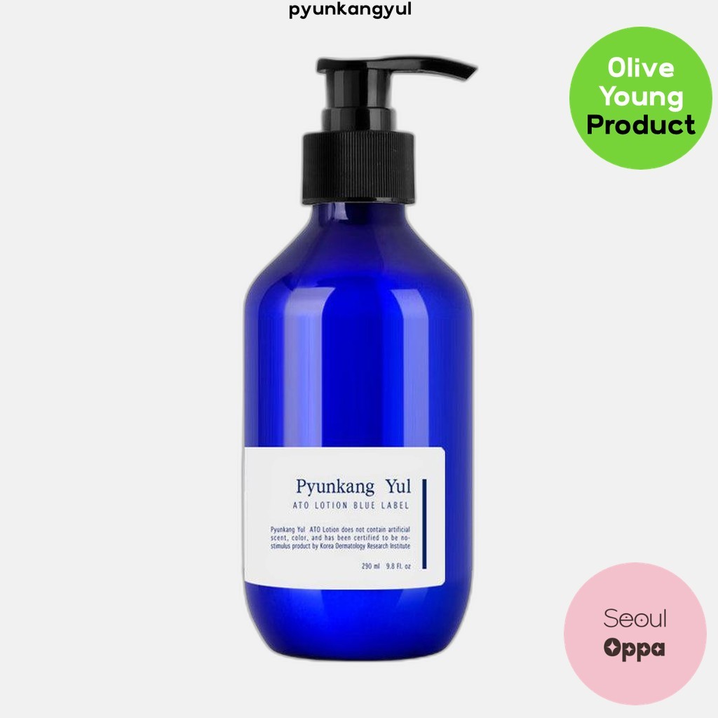 [PyunkangYul] ATO Lotion Blue Label 350ml / Korean ATO Lotion / สูตรให้ความชุ่มชื้น / ของแท้ 100% โด