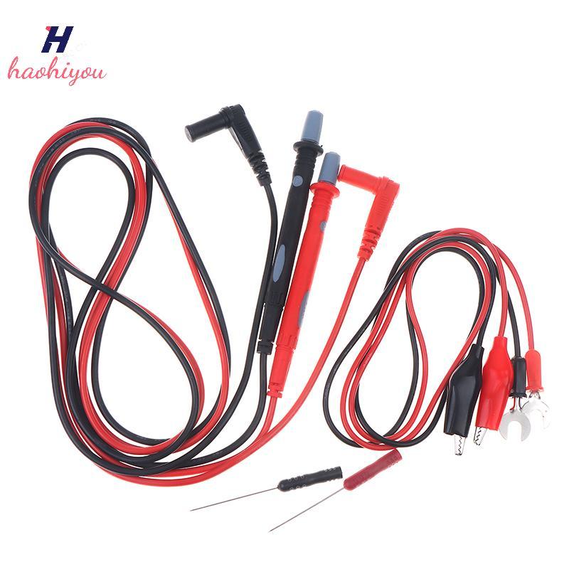 <haohiyou> Multi-Functional ที่ถอดออกได้พิเศษ Tip 1000V 20A Gold-plated Multimeter Probe, เปลี่ยน Pi
