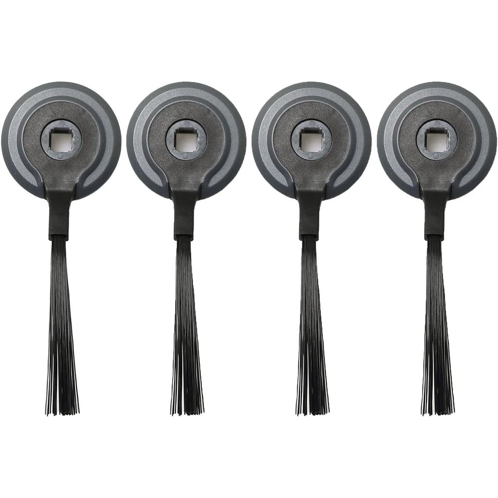 RLECS 4 ชิ้นแปรงด้านข้างสําหรับ Shark ION หุ่นยนต์ RVSBK950 RV750 R85 RV850 S87 เครื่องดูดฝุ่นหุ่นยน