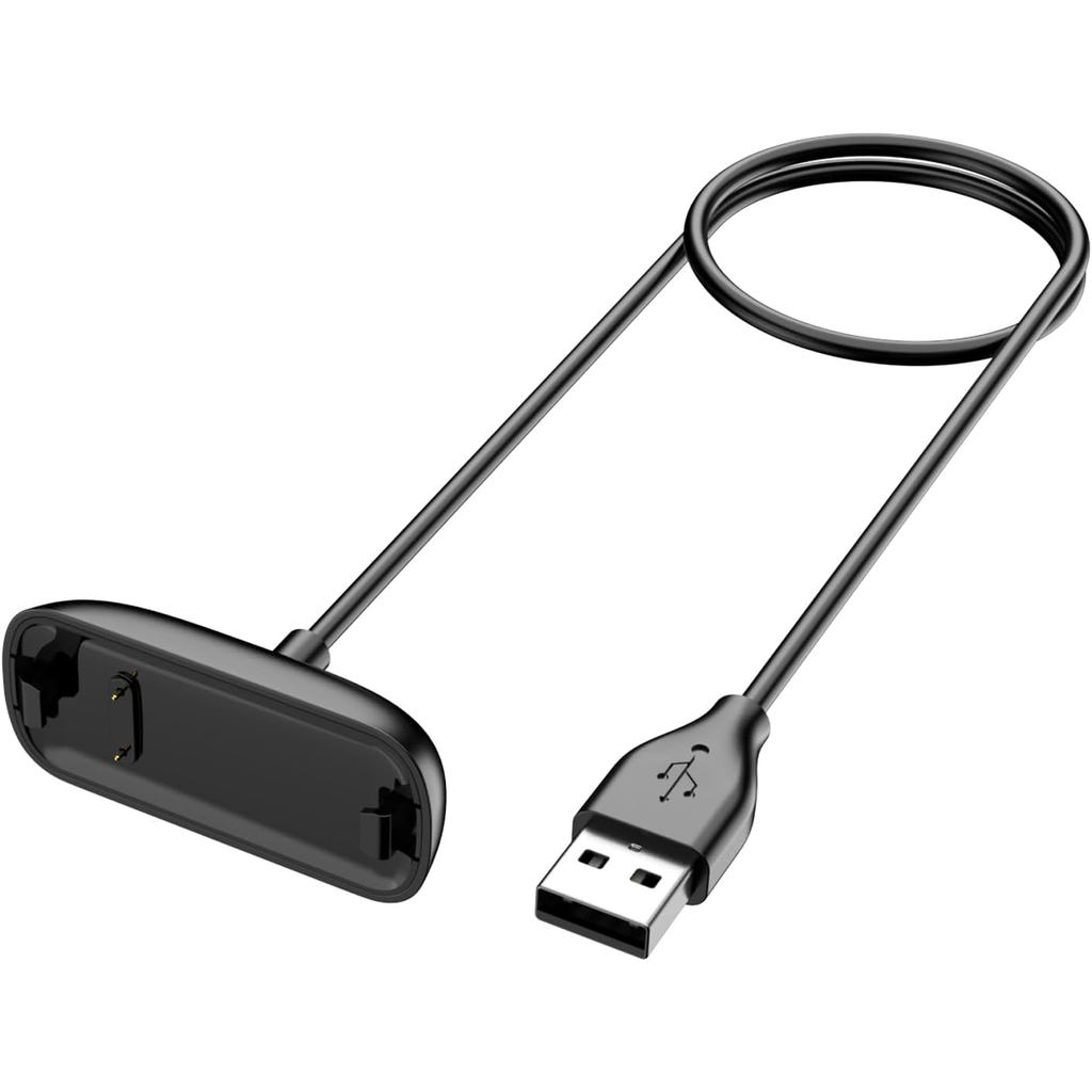 สายชาร์จสําหรับ Fitbit Inspire 3, สายเคเบิลแท่นวางแท่นวางชาร์จ USB ทดแทนสําหรับ Inspire 3 Fitness Tr