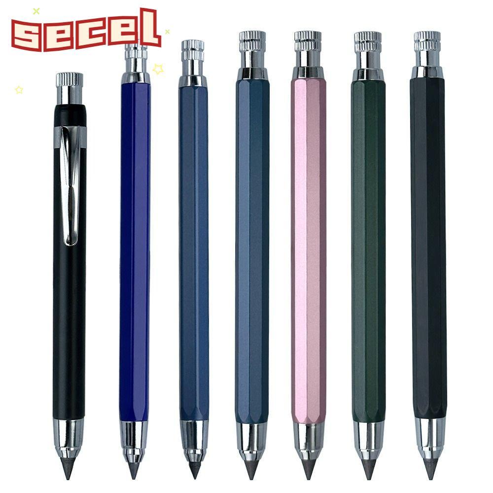 SECEL ดินสออัตโนมัติ,วาดเครื่องมือเขียนโลหะดินสอ,การออกแบบการ์ตูนร่างสร้างสรรค์ 2B/4B/6B/8B/10B ดินส