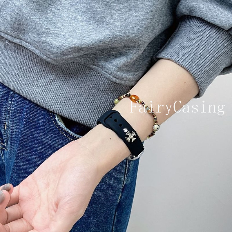 สายซิลิโคนใหม่สําหรับ Xiaomi Mi Band 10 9 8 7 Pro เปลี่ยนสร้อยข้อมืออุปกรณ์เสริมสําหรับ Mi Band 9 8 สายรัดข้อมือ active ราคา ถูกที่สุด ดีลบีเคเค แกลเลอรีภาพที่ 4