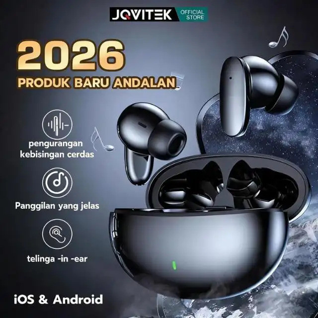 JQVITEK EP51C TWS Freebuds หูฟังไร้สาย ENC Noise Cancellation Hi-Res Lossless Sound ชุดหูฟังบลูทูธลํ