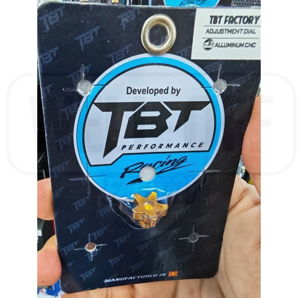 เม็ดปรับแต่ง ปั๊มโลโก้ขาว brand TBT งานเวียดนาม ราคาเฉพาะเม็ดปรับ