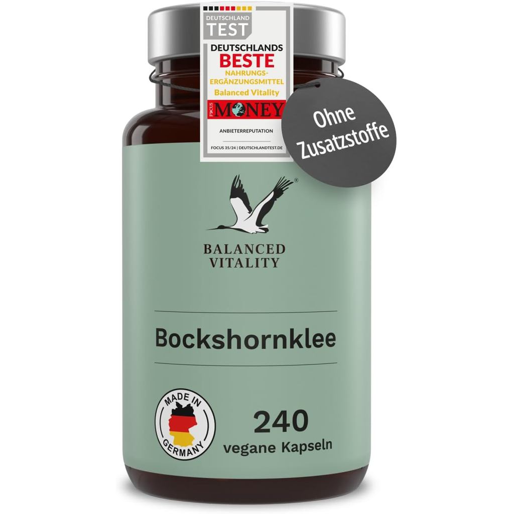 แคปซูล Boke Sean Keli ขนาด 240 เม็ด มังสวิรัติ ไม่มีสารเติมแต่ง จาก Lab-Balanced Vitality