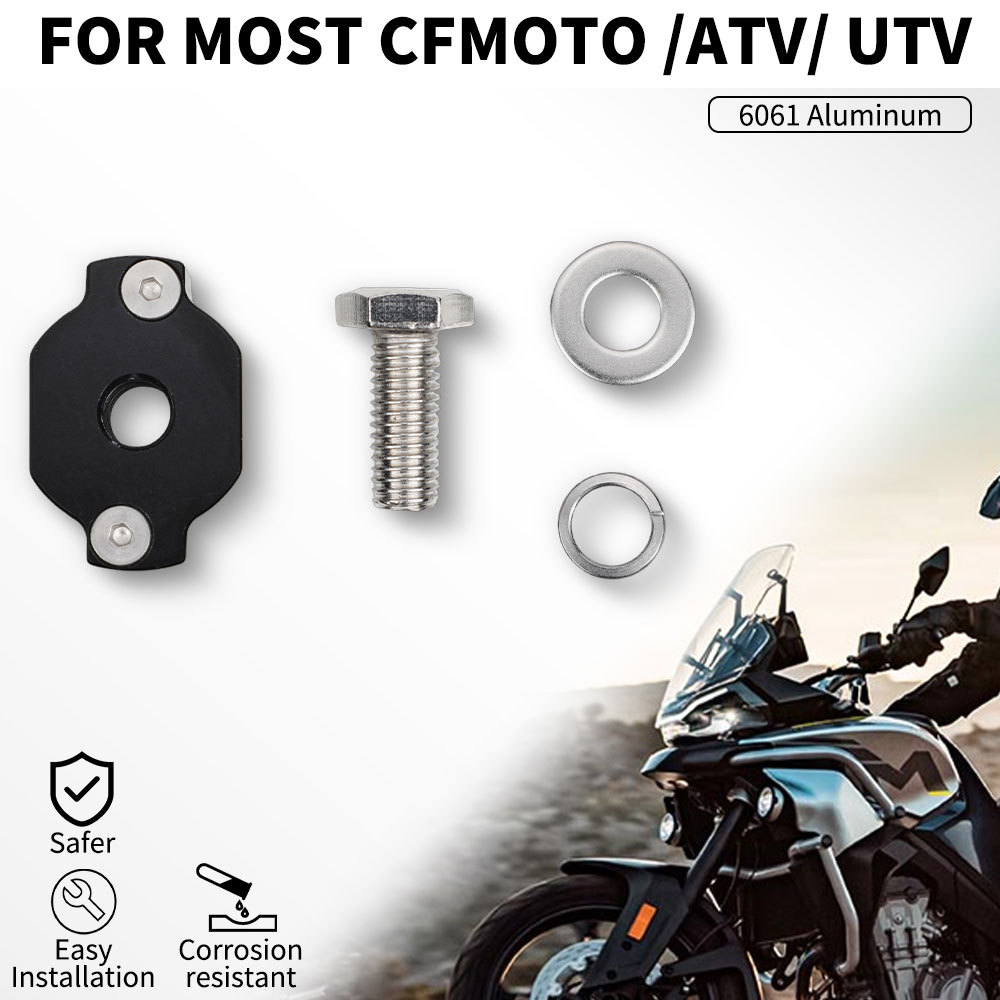 TC Motorcycle body fixed anchor 6061 Aluminum accessories universal For most CFMOTO /ATV/ UTV parts