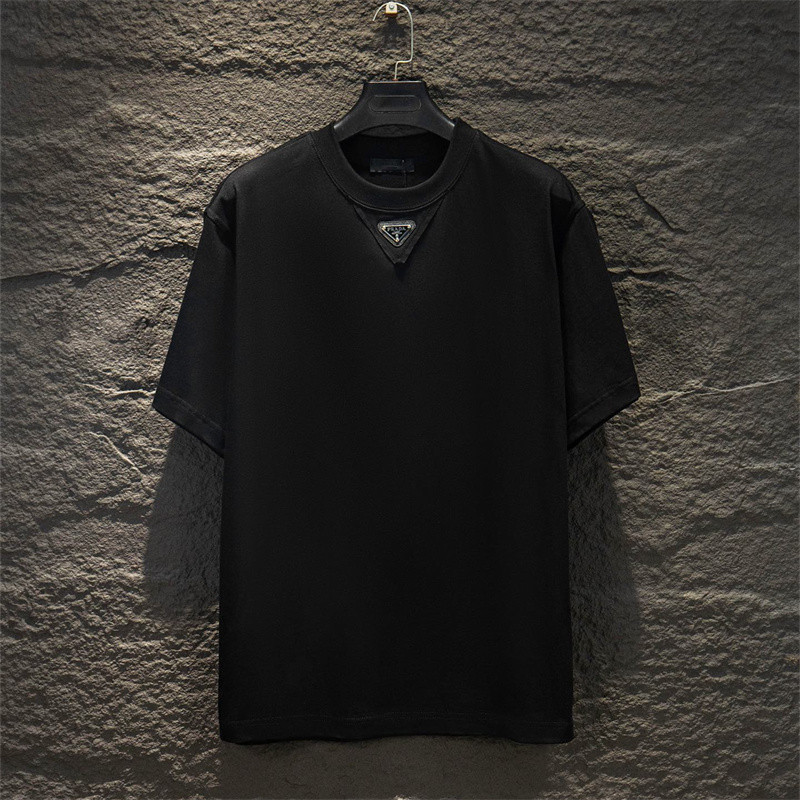 เสื้อยืดคอรอบแขนสั้น ลายซิลิโคน แฟชั่นใหม่ สวมใส่ง่ายสำหรับทุกเพศ