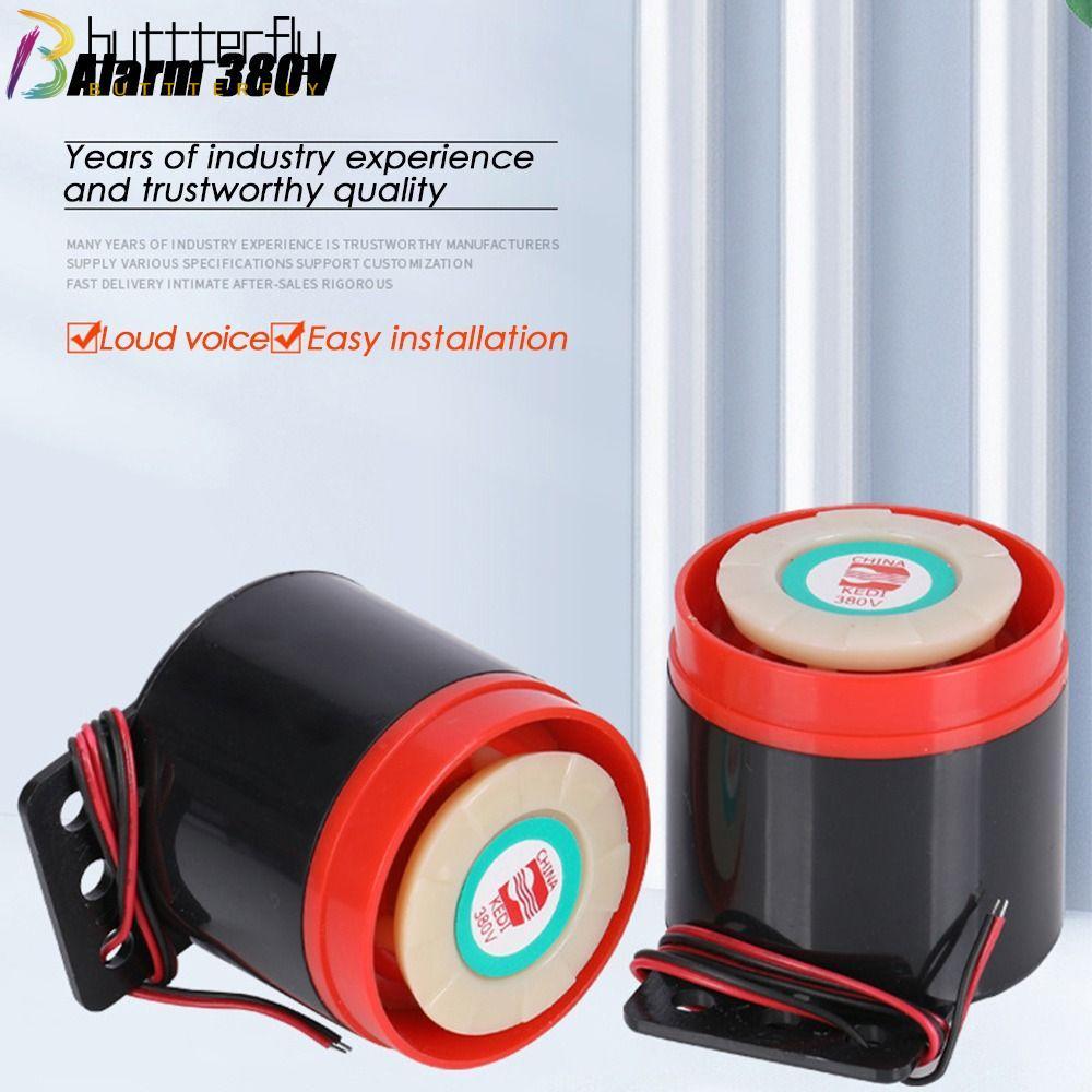BUTTTERFLY อิเล็กทรอนิกส์ Buzzer Alarm High Decibel Alarm เสียง 12V24V220V380V คงที่โทน