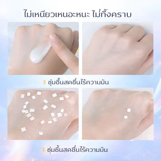 ซื้อ1แถม1🔥 ครีมกันแดดหน้าสูตรแมตต์บางเบา SPF50 PA++++ กันแสง UVB UVA ยาวนาน ผิวขาวกระจ่างใส ปกป้องผิวทุกวัน