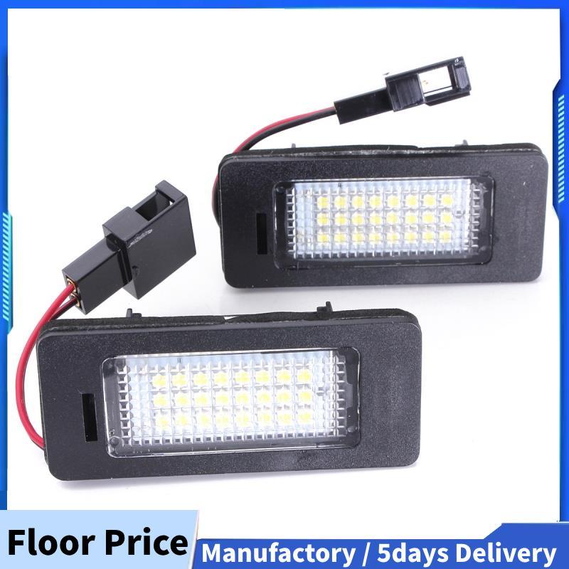 2x จํานวนใบอนุญาตหลอดไฟ LED สําหรับ A4 A5 Q5 S5 TT 08-13 ข้อผิดพลาดฟรี