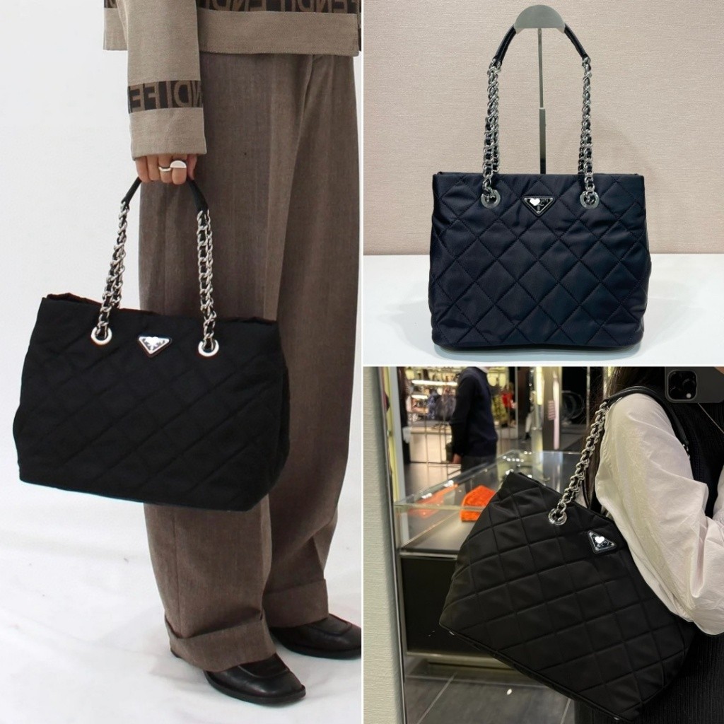 【ก่อนสั่งสอบถาม】ราคา7600 PD 1BD650 ไนลอน กระเป๋าสะพายข้าง Size30*24*17cm