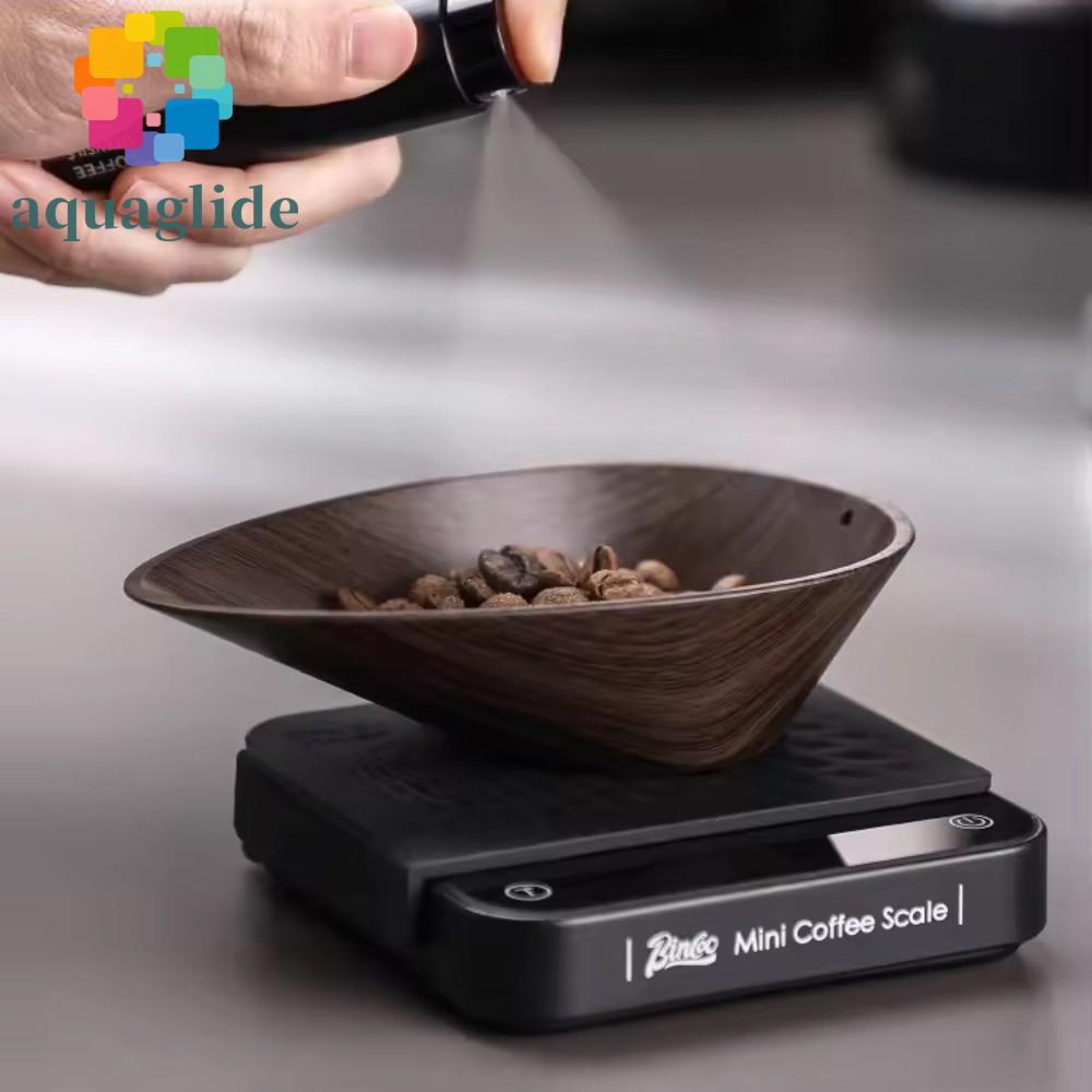 AQUAGLIDE Coffee Bean Dosing Cup, Anti-slip Food-Grade ABS Bean Shovel Scoops, Barista อุปกรณ์ทําความสะอาดง่าย Stackable Wear-resistant Tea Willing Tray Home Brewing